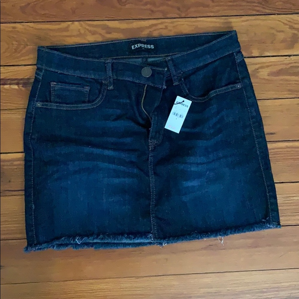 Denim Jean Skirt from Express